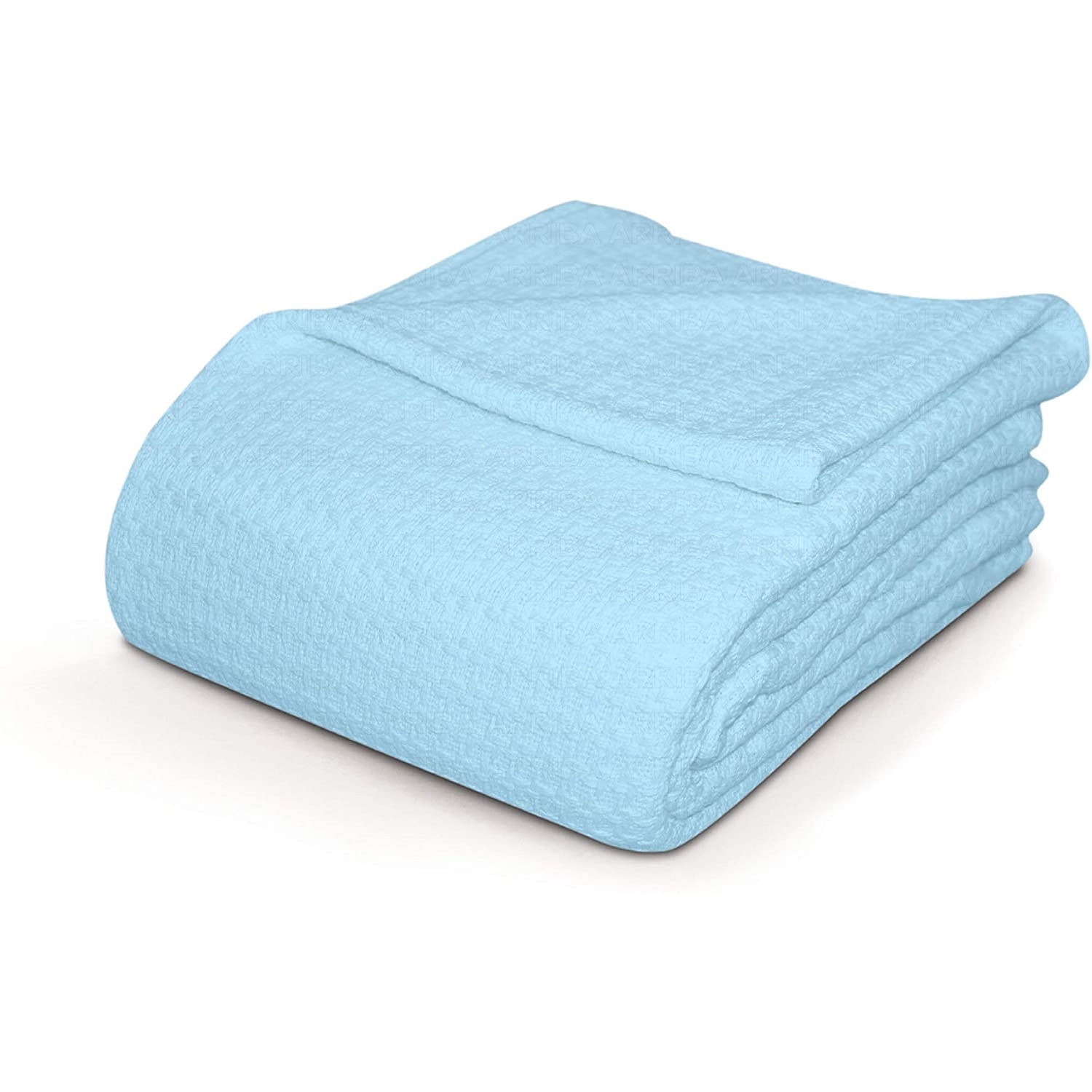 100 Cotton Basket Weave Thermal Bed Blanket Breathable Soft Layering All Season Medium Weight On Sale Bed Bath Beyond 37105922
